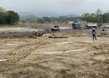 Gobierno habilita paso vehicular en ruta al Atlántico en tiempo récord