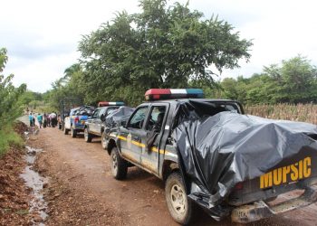 PNC continúa con la entrega de ayuda humanitaria en departamentos afectados por fenómenos naturales