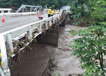 Puentes dañados por Eta