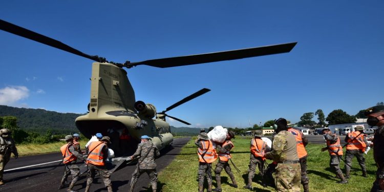 Entregan más de 6 mil raciones de alimentos a los afectados de Alta Verapaz