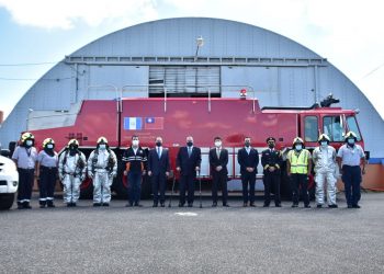 Motobomba donada a Guatemala