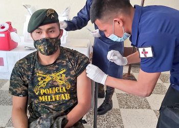Jornada de vacunación Ejército de Guatemala