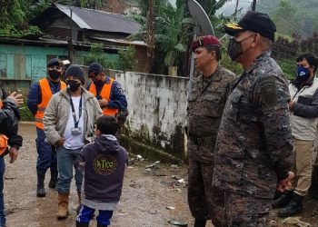 Ejército continúa con evaluación de daños causados por Eta y Iota