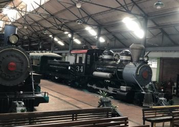Museo del Ferrocarril, la mejor locación para la foto navideña