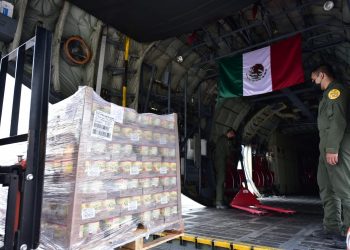 Guatemala recibe donación de alimentos procedentes de México
