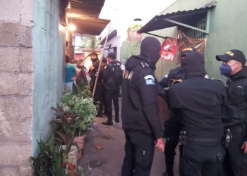 La PNC realiza acciones contra presuntos extorsionistas