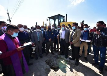 Inician mejoramiento de camino rural en beneficio de 6 mil pobladores