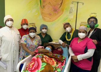 Nace primer bebé del 2021 en Alta Verapaz