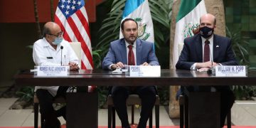Guatemala, México y EE. UU. reafirman compromiso para reforzar controles migratorios