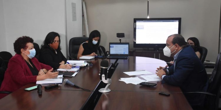 Amelia Flores, ministra de Salud acude al Congreso de la República a una citación./MSPAS.