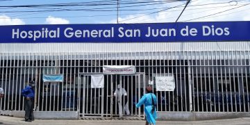 Hospital San Juan de Dios atiende a pacientes con coronavirus./Foto: Hospital General.