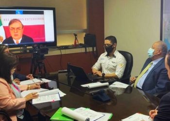 Reunión virtual entre los cancilleres de México y Guatemala