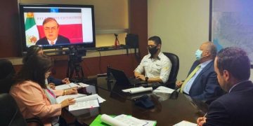 Reunión virtual entre los cancilleres de México y Guatemala
