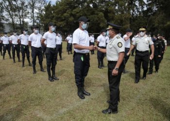 Aspirantes a agentes de la PNC inician formalmente su preparación
