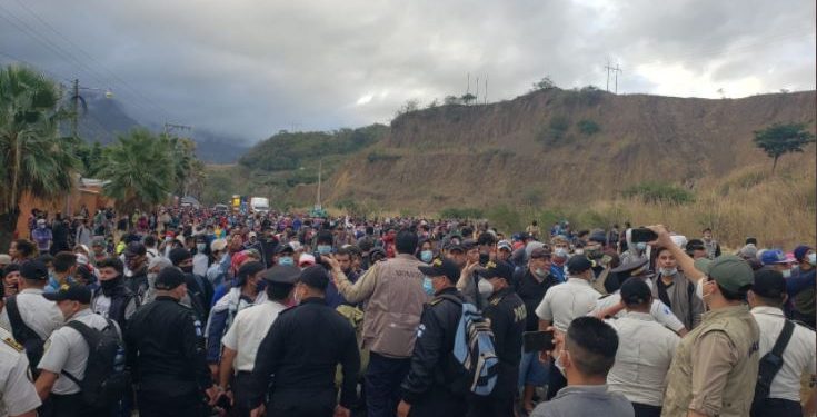Fuerzas de seguridad guatemaltecas actuaron en estricto apego a la ley