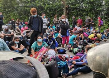 México reitera que no permitirá el ingreso a migrantes que viajan de forma irregular