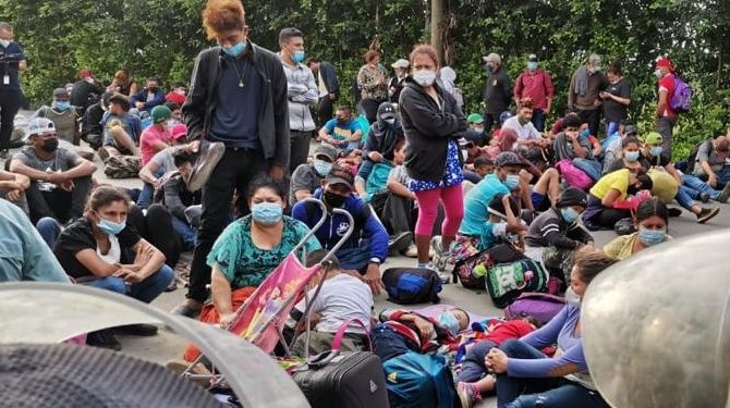 México reitera que no permitirá el ingreso a migrantes que viajan de forma irregular