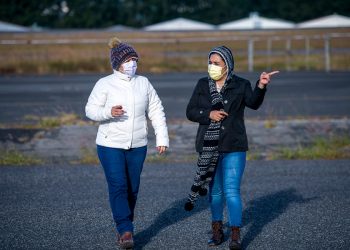 Nublados parciales y lluvias genera el paso de un frente frío por el país