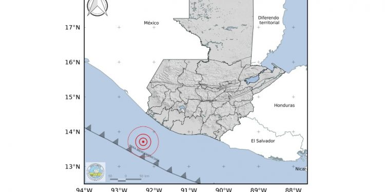 Sismo de magnitud 6,1 remece el territorio guatemalteco