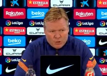 Koeman habla de Messi