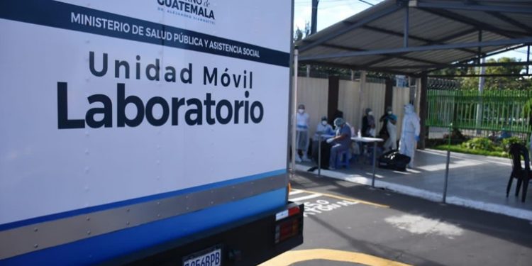 laboratorio móvil del Ministerio de Salud
