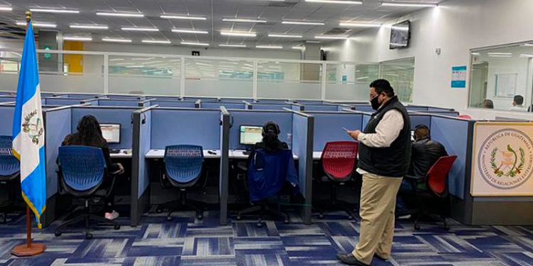 Sede del Centro de Llamadas del Minex