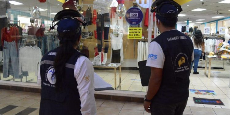 Inspecciones del MSPAS en comercios