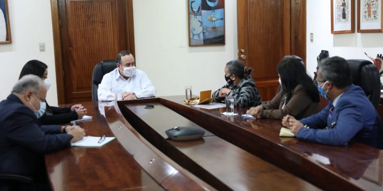 Reunión Presidente y Unicef