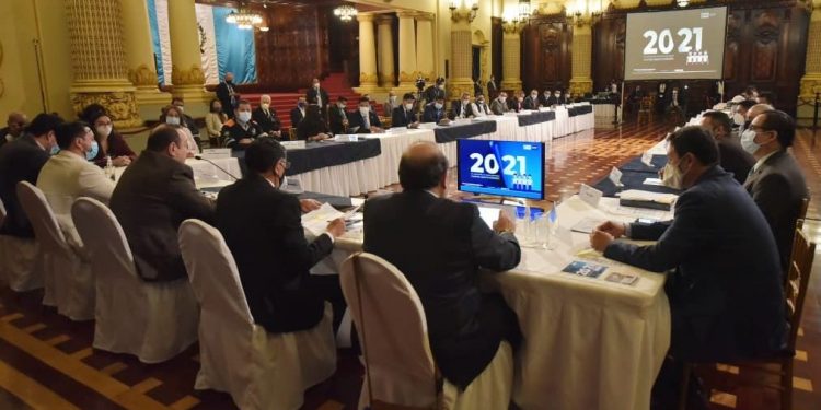 primera reunión de gobernadores con el presidente