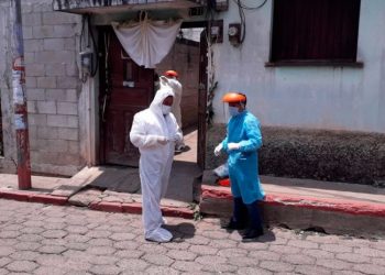 El cordón sanitario implementado en Malacatán, San Marcos, según el Acuerdo Ministerial Número 160-2020./Foto: DCA.