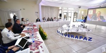 Reunión con alcaldes de Baja Verapaz