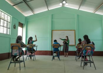 Escuela de Chimaltenango lista para el comienzo de clases