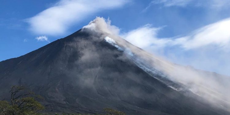 Mantienen monitoreo de la actividad del volcán de Pacaya