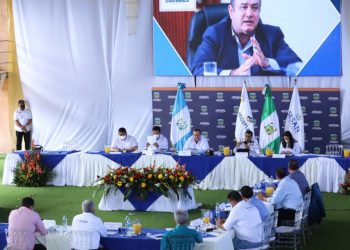 Gira de trabajo del presidente en Jutiapa