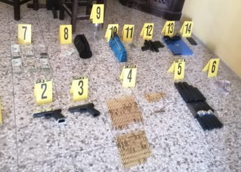 PNC captura a presunto integrante de la mara Salvatrucha y confisca armamento