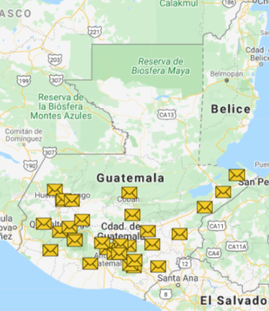 Mapa-correos