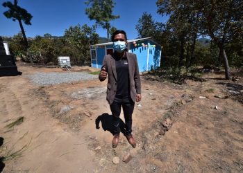 Ciclista agradece casa entregada por el Gobierno de Guatemala