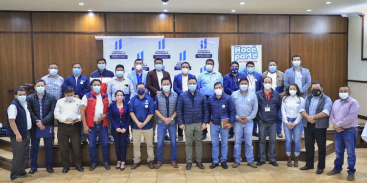 Reunión Alcaldes de San Marcos y MARN