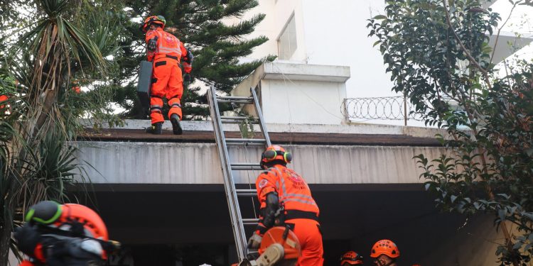 Realizan simulacro para conmemorar los 45 años del terremoto del 76