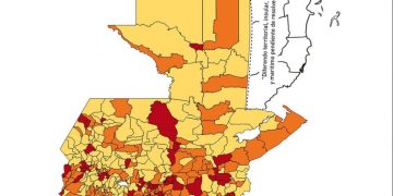 Mapa de alerta Guatemala