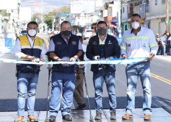 Más de 100 mil conductores se benefician con mejoramiento de calle principal de Villa Nueva