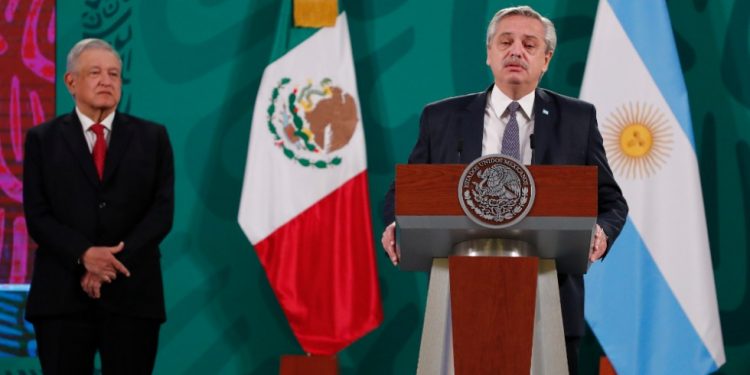 López Obrador y Fernández emiten una declaración conjunta tras visita oficial