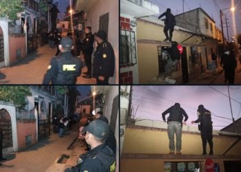 PNC realiza 20 operativos para desarticular estructura de extorsionistas