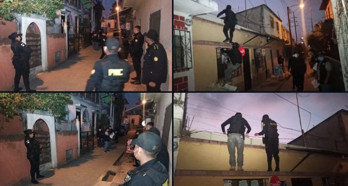 PNC realiza 20 operativos para desarticular estructura de extorsionistas