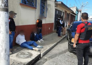 tres capturados por la PNC