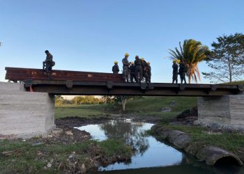puente rural en Petén