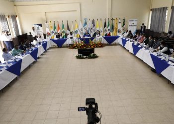 Reunión del presidente Alejandro Giammattei con alcaldes del departamento de Guatemala