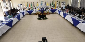 Reunión del presidente Alejandro Giammattei con alcaldes del departamento de Guatemala