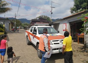 visita de campo en comunidad de Chuchu, Escuintla