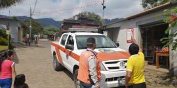 visita de campo en comunidad de Chuchu, Escuintla
